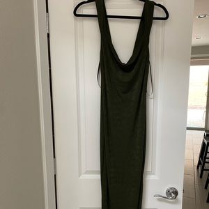 JLUXLABEL green slinky dress